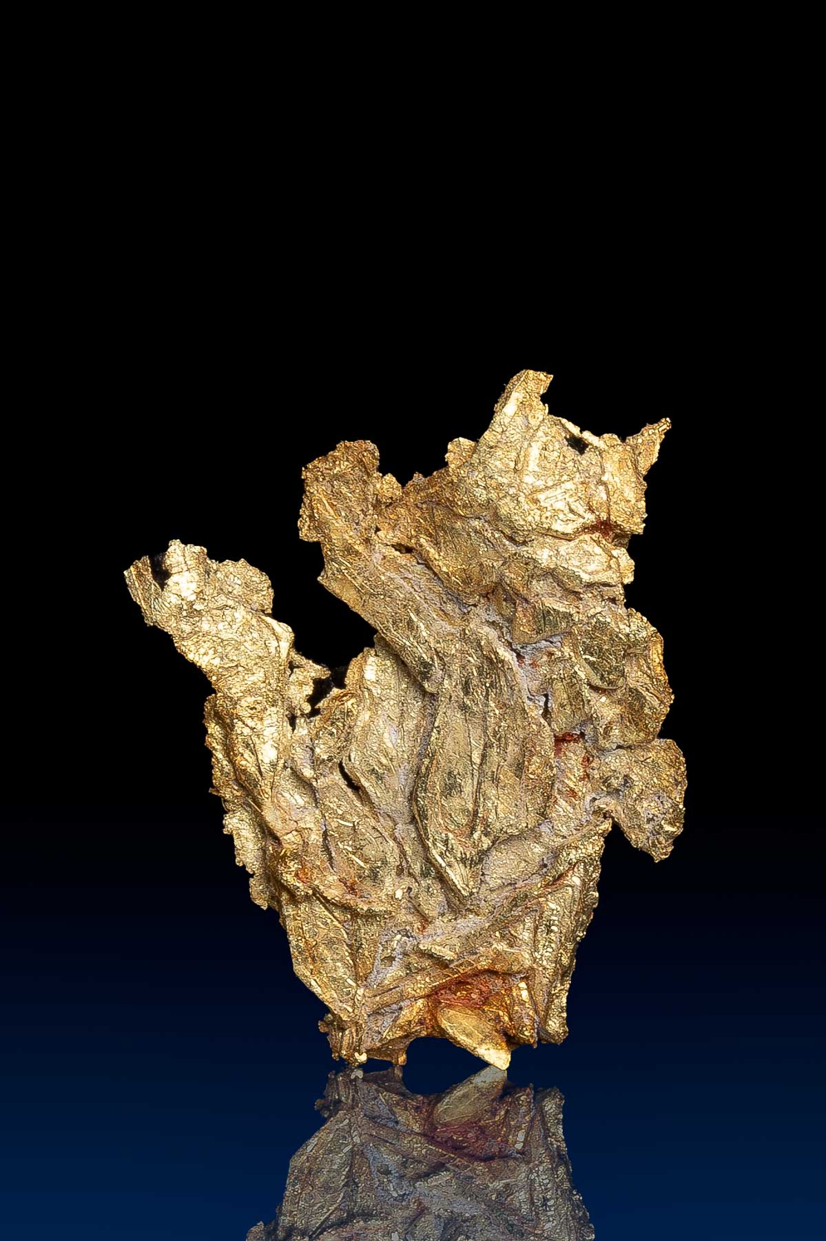 (image for) Intricate Surface, Natural Gold Crystal - Breckenridge, Colorado